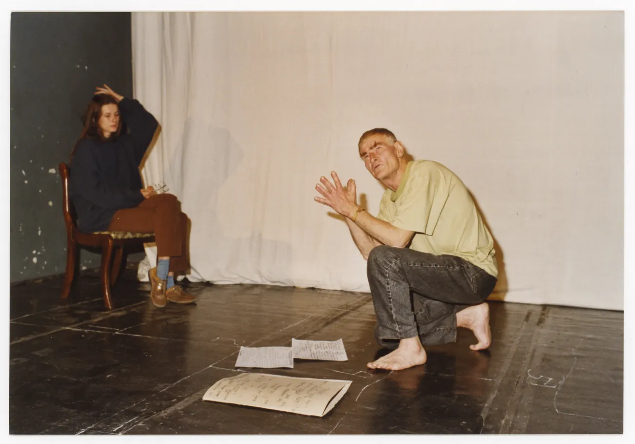 Ștefan Bertalan, O encefalogramă politico-ecologică, Zona 3, 1999, foto Udo Grabow, copyright Arhiva Festivalului Zona